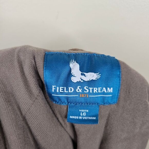 Field & Stream Jacket Hydroproof Ultra REALTREE Camo Hunting Rain coat youth L - Picture 5 of 9